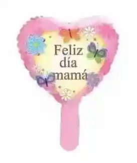 Globo Metalizado Feliz Dia Mama De 9”