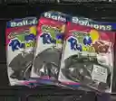 Bombas / Globos R-12 Negra Rumatex X12 Unidades