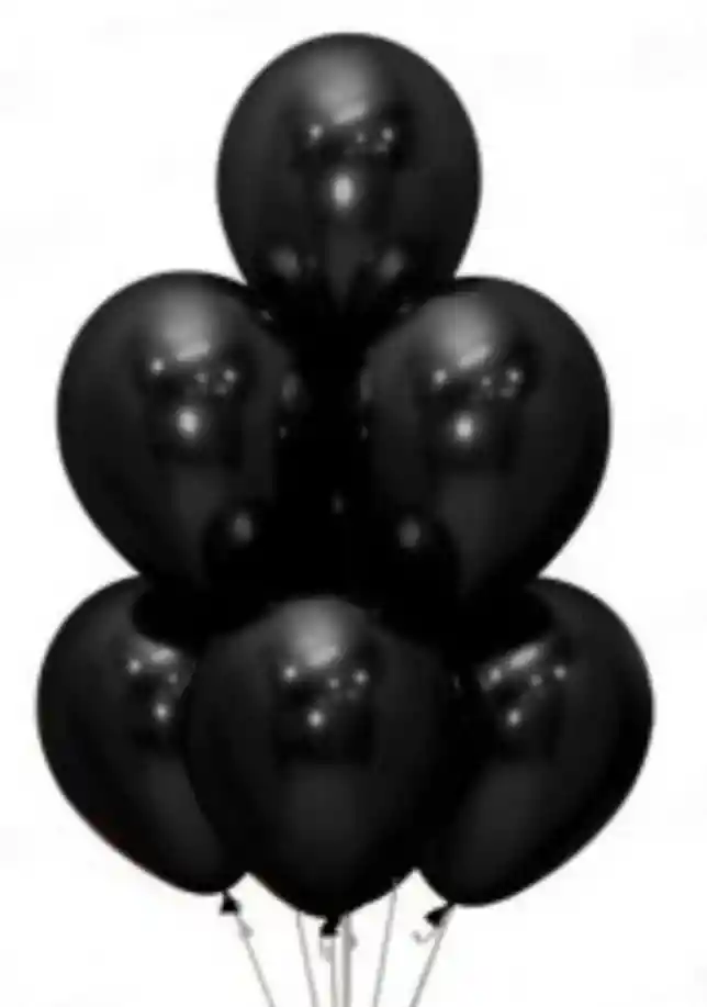 Bombas / Globos R-12 Negra Rumatex X12 Unidades