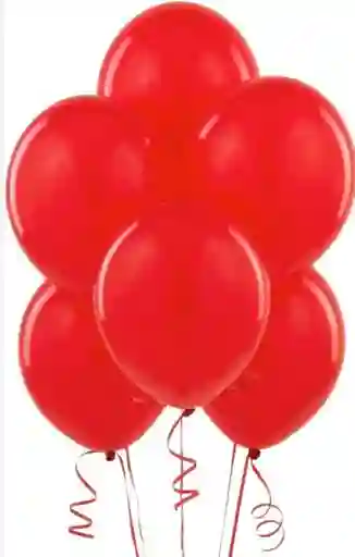 Bombas / Globos R-12 Roja Rumatex X12 Unidades