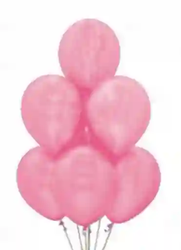 Bombas / Globos R-12 Rosada Rumatex X12 Unidades
