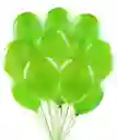 Bombas / Globos R-12 Verde Manzana Rumatex X12 Unidades