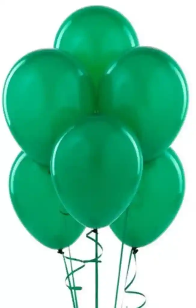 Bombas / Globos R-12 Verde Oscuro Rumatex X12 Unidades
