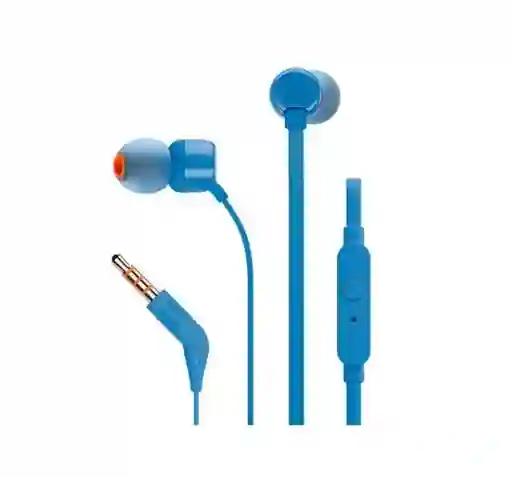 Audífonos In-ear Jbl Tune 110 Jblt110 Blue Color Azul