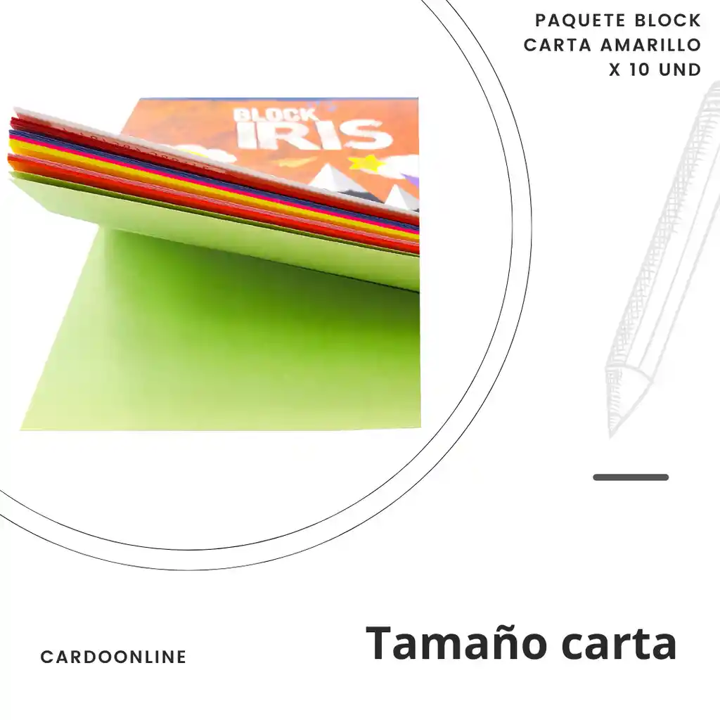 Block Carta Iris