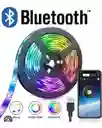 Cinta Led De 5 Metros Con Control Bluetooth: Con 16 Colores