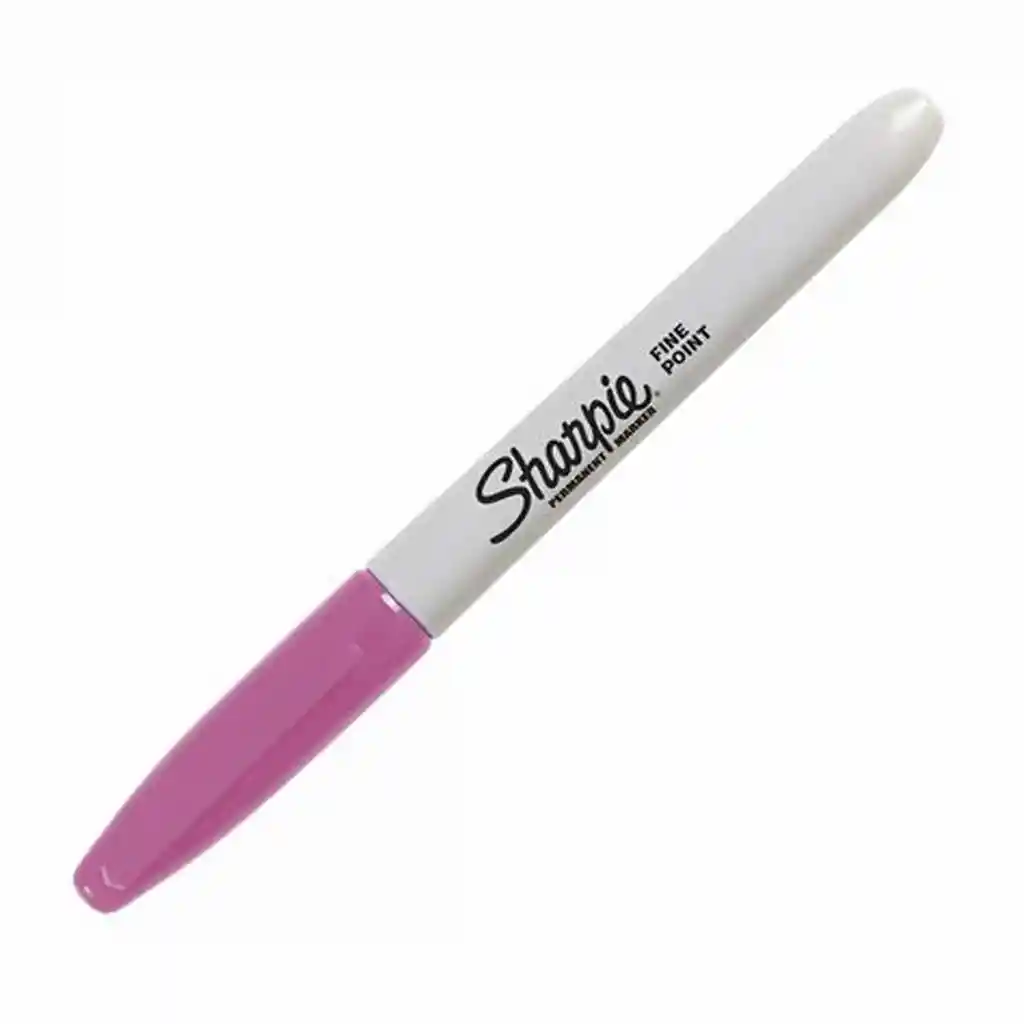 Marcador Sharpie Punta Fina Lila X Unidad