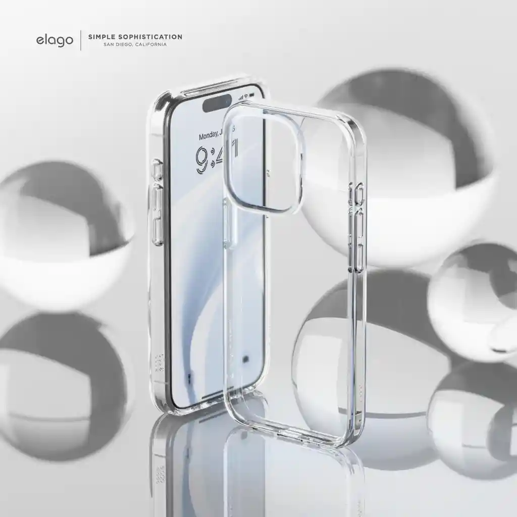 Elago Estuche Para Iphone 15 Hybrid Case En Transparente