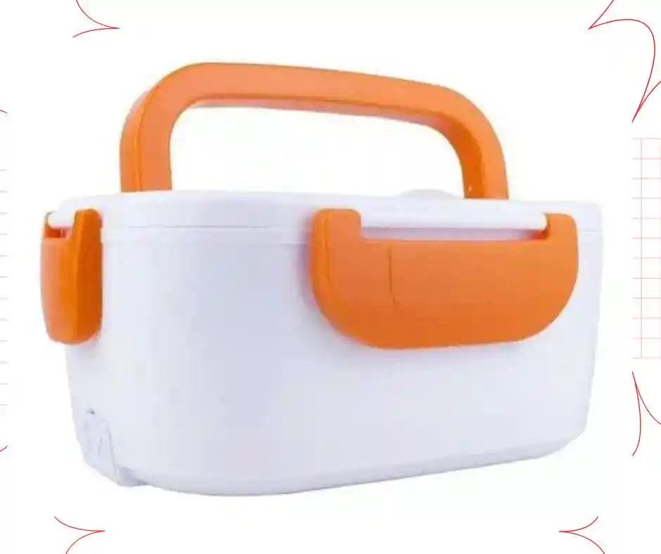 Lonchera Eléctrica Lunch Box Cubierto Portátil Porta Comidas 110v