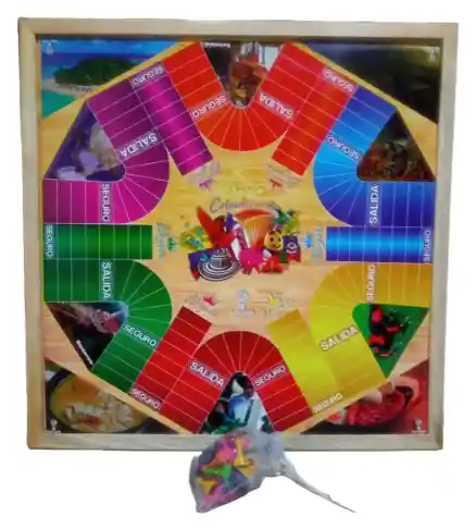 Parques Magnetico De Marco Doble Cara 6 Y 4 Puestos 50x50