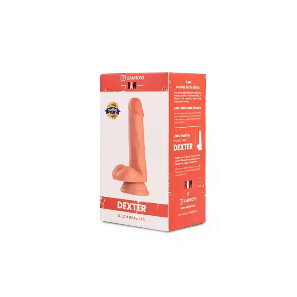 Dildo Realista Raw Dexter 16 Cm Camtoyz