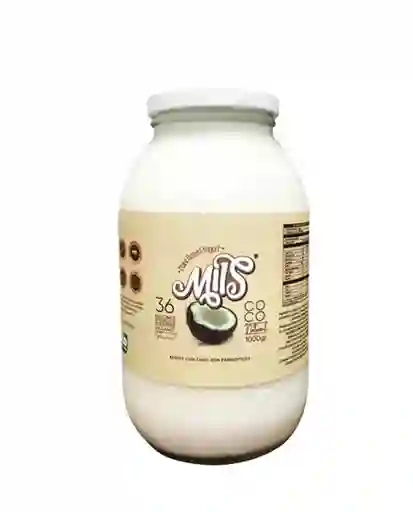 Yogur Bebible Cuchareable De Coco Con Probioticos Mils 1000 Ml