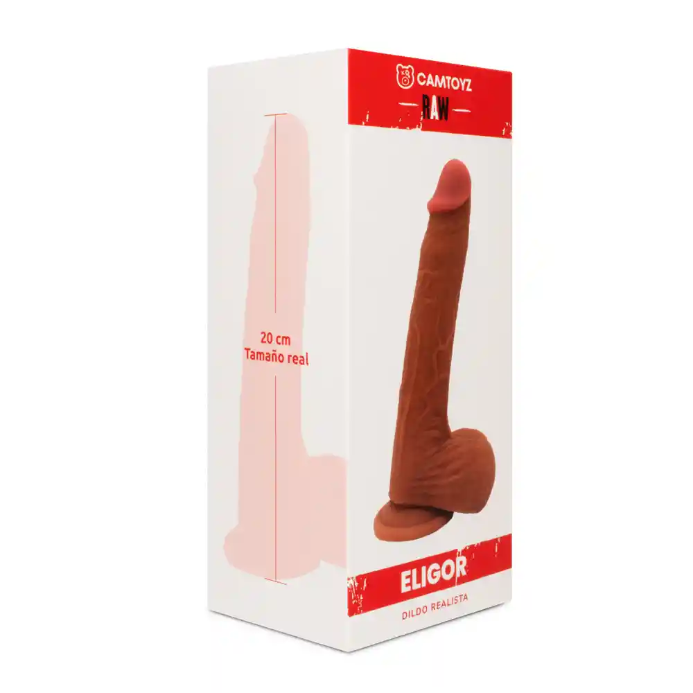 Dildo Realista Eligor 21 Cm Camtoyz