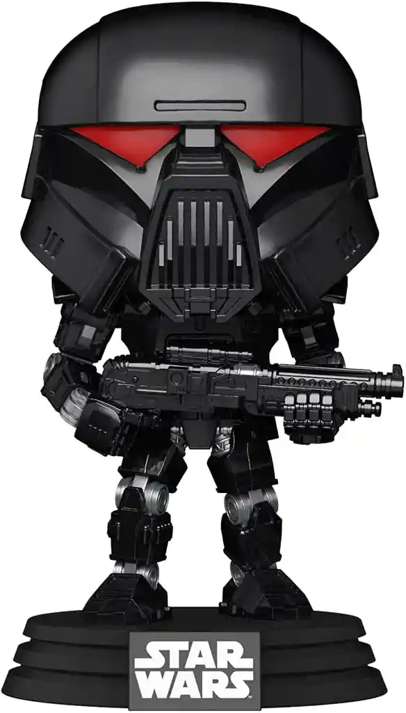Funko Pop Star Wars The Mandalorian Dark Trooper Droide Robot De Batalla