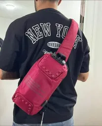 Bolso Manos Libres Tipo Pechero Para Hombre Con Clave