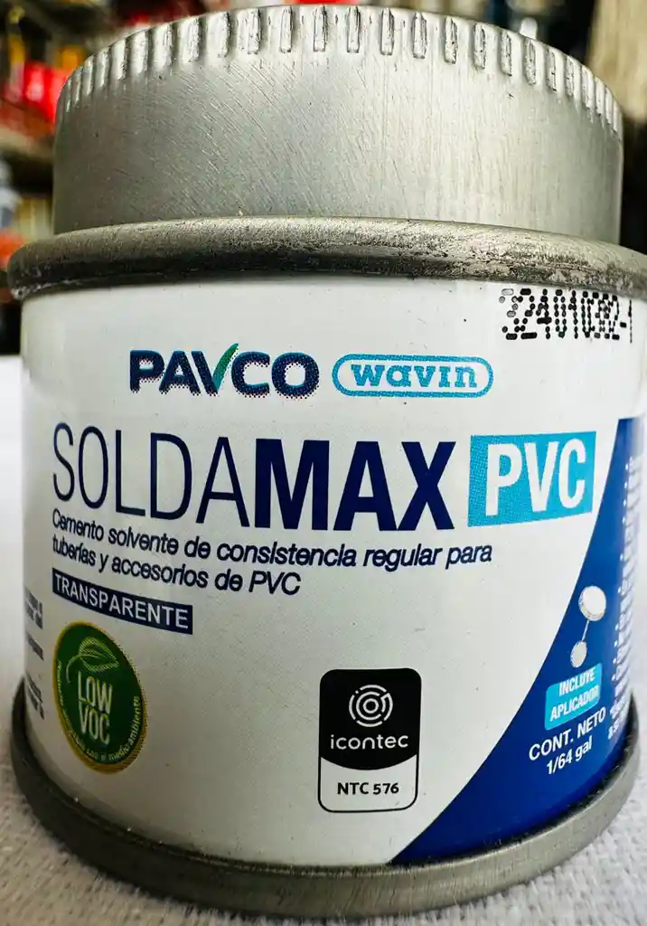 Soldadura Pvc X 1/16 Pavco