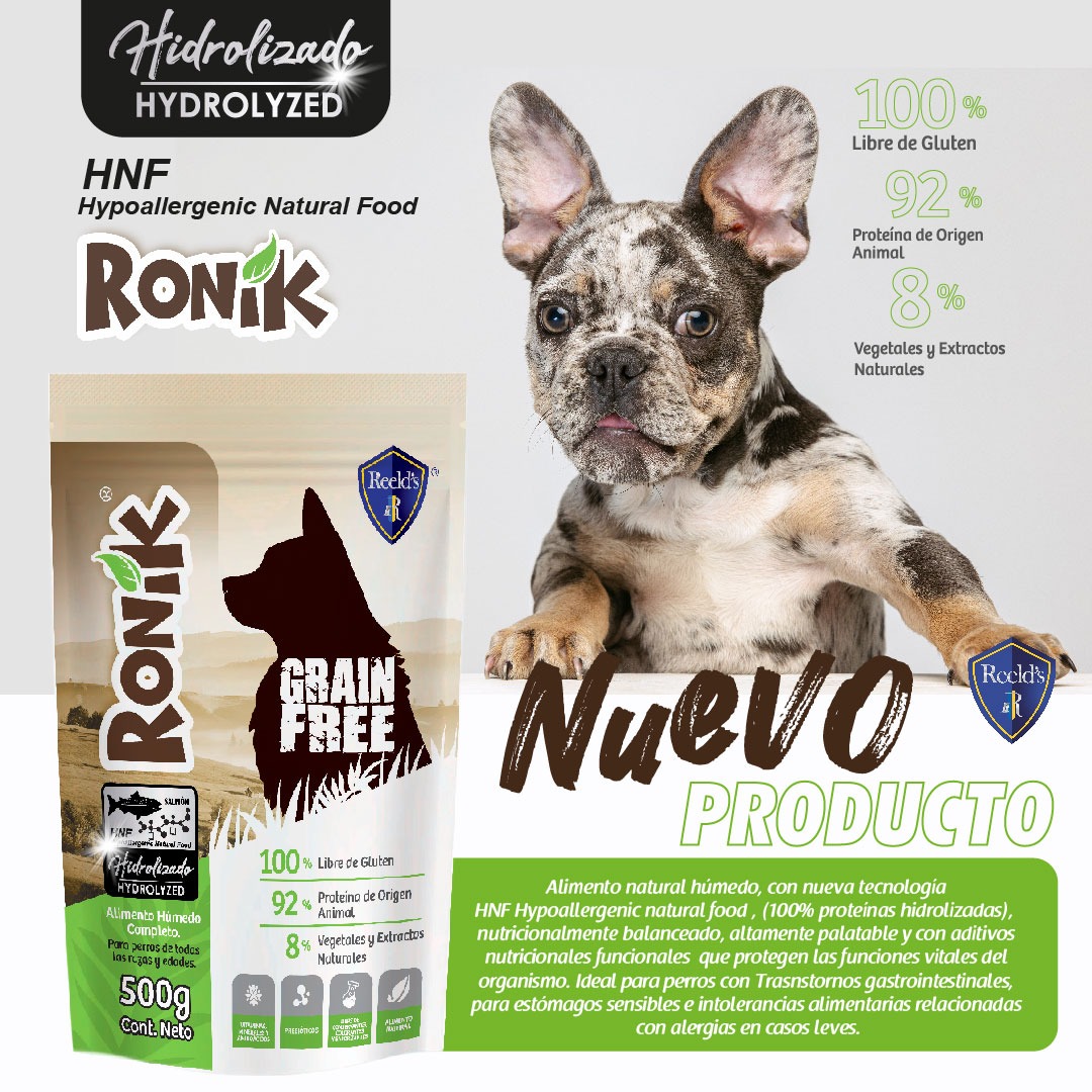 Ronik Alimento Humedo Para Perro Hidrolizado Hipoalergénico Ideal Para Perros ...