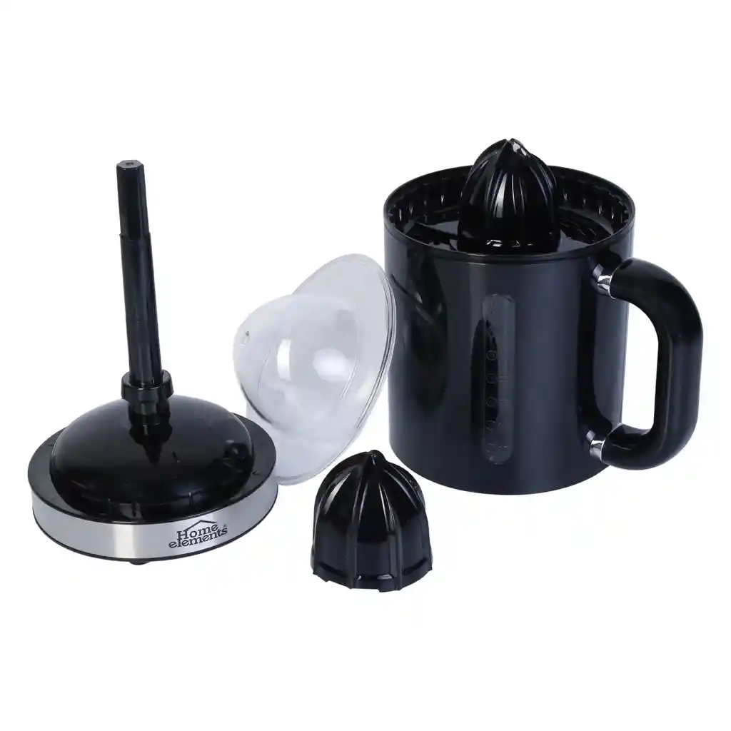 Exprimidor De Jugo 1,4 Litros Negro Home Elements