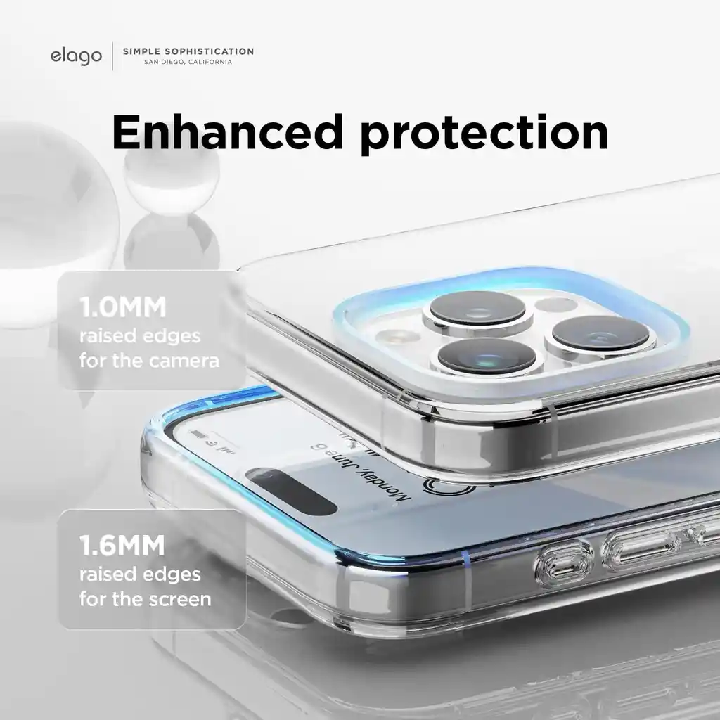 Elago Estuche Para Iphone 15 Pro Hybrid Case En Transparente