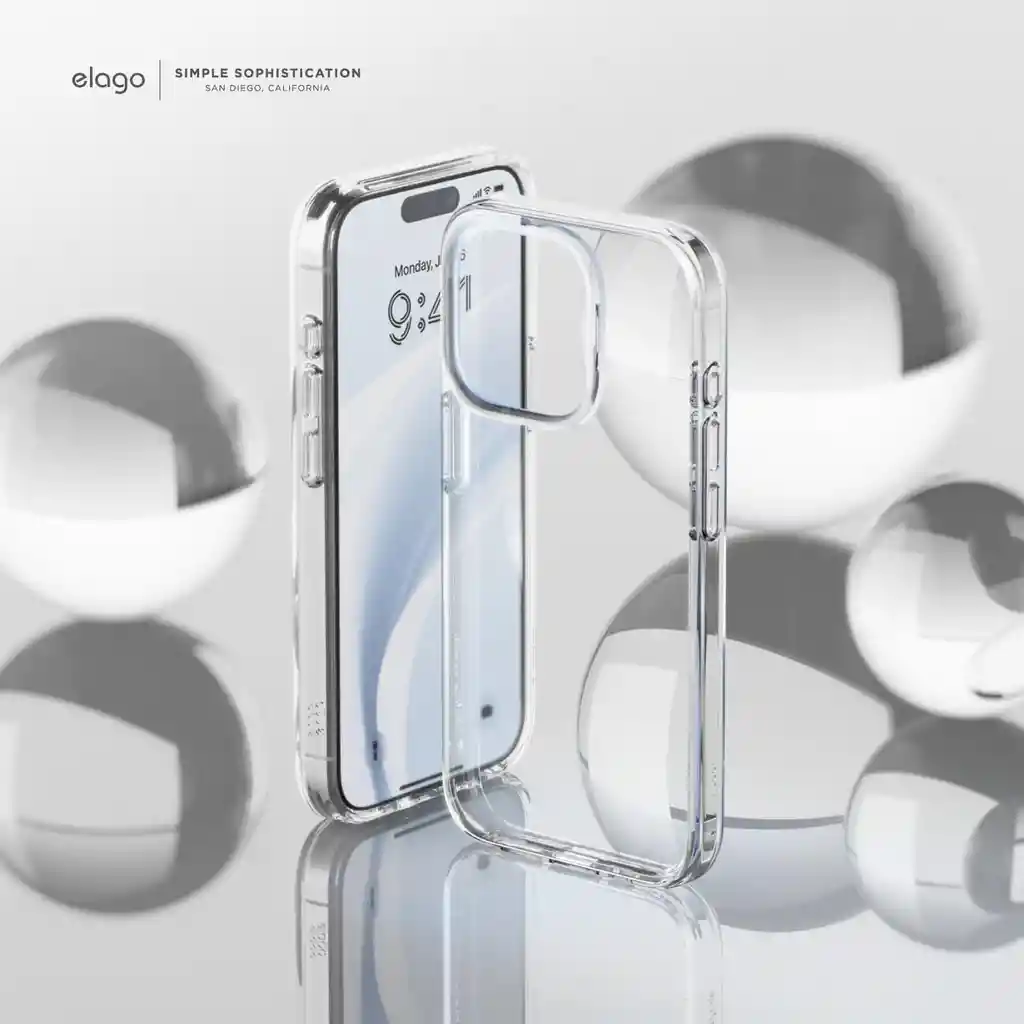 Elago Estuche Para Iphone 15 Pro Hybrid Case En Transparente