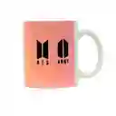 Mug K-pop Bts Corazón 11 Oz.