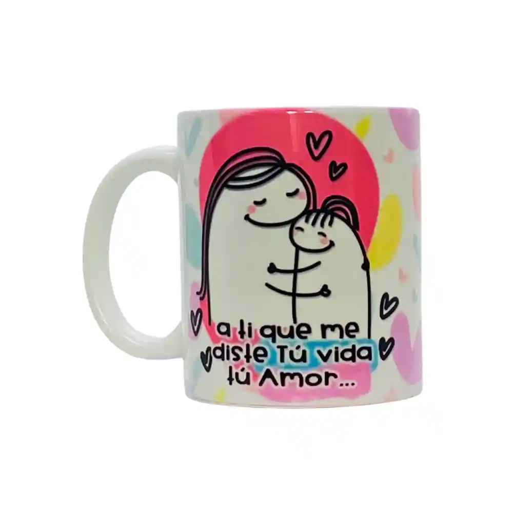 Mug Día De La Madre- Cómico Chancletazo 11 Oz.