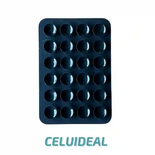 Funda Adhesiva Silicona De Succion Para Celular Para Selfie Y Videos Negro