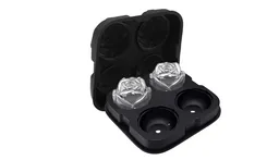 Molde Cubeta Hielera Silicona Set X 3 Flor