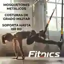 Banda Suspensión Tipo Trx Fitnics Set Completo Entrenamiento