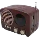 Radio Fm Parlante Vintage Mk616bt