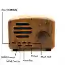 Mini Parlante Bluetooth Radio Vintage Bp-pv129bt