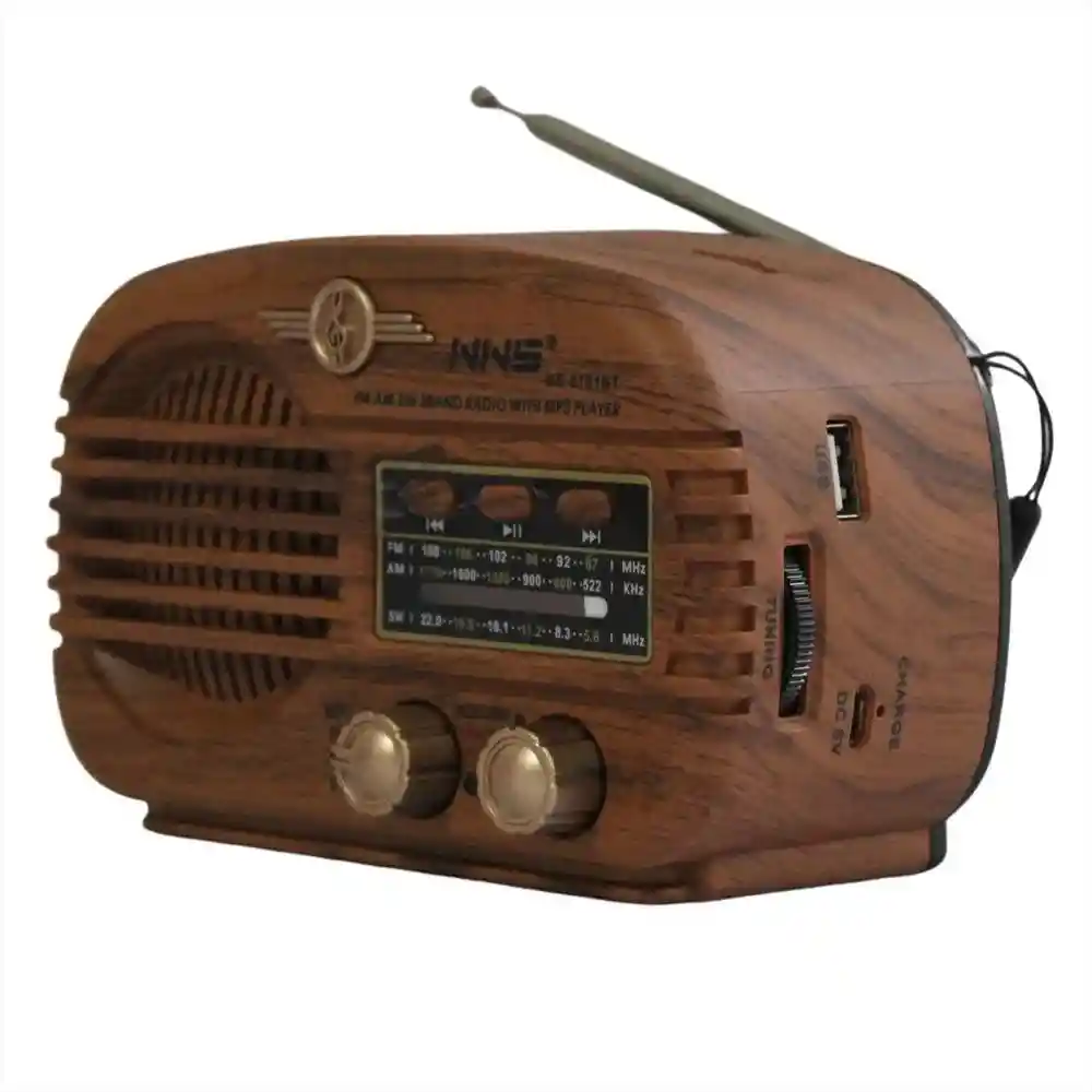 Radio Parlante Bluetooth Vintage Bp-rv121bt