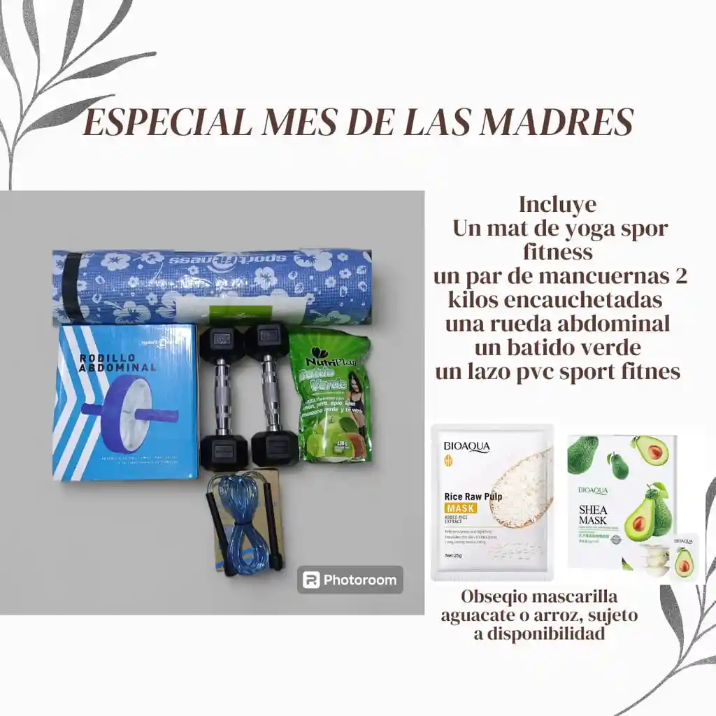 Kit De Entreno, Especial Dia De Madre