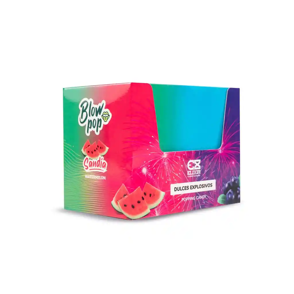 Blow Pop Caja 24 Unidades Elixir