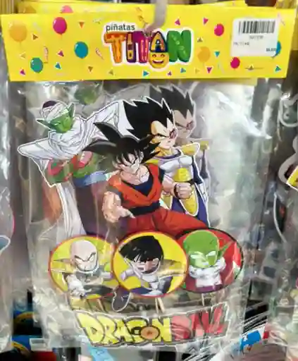 Topper Para Torta Dragon Ball