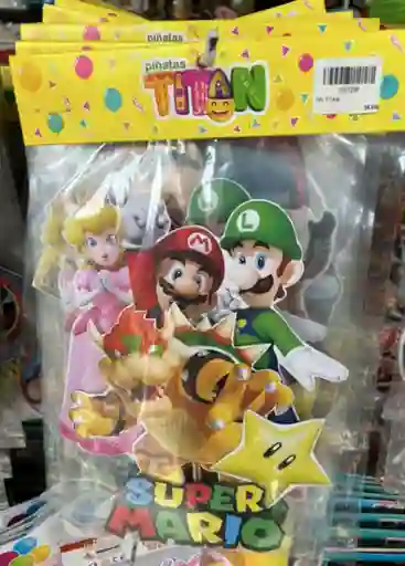 Topper Para Torta Super Mario
