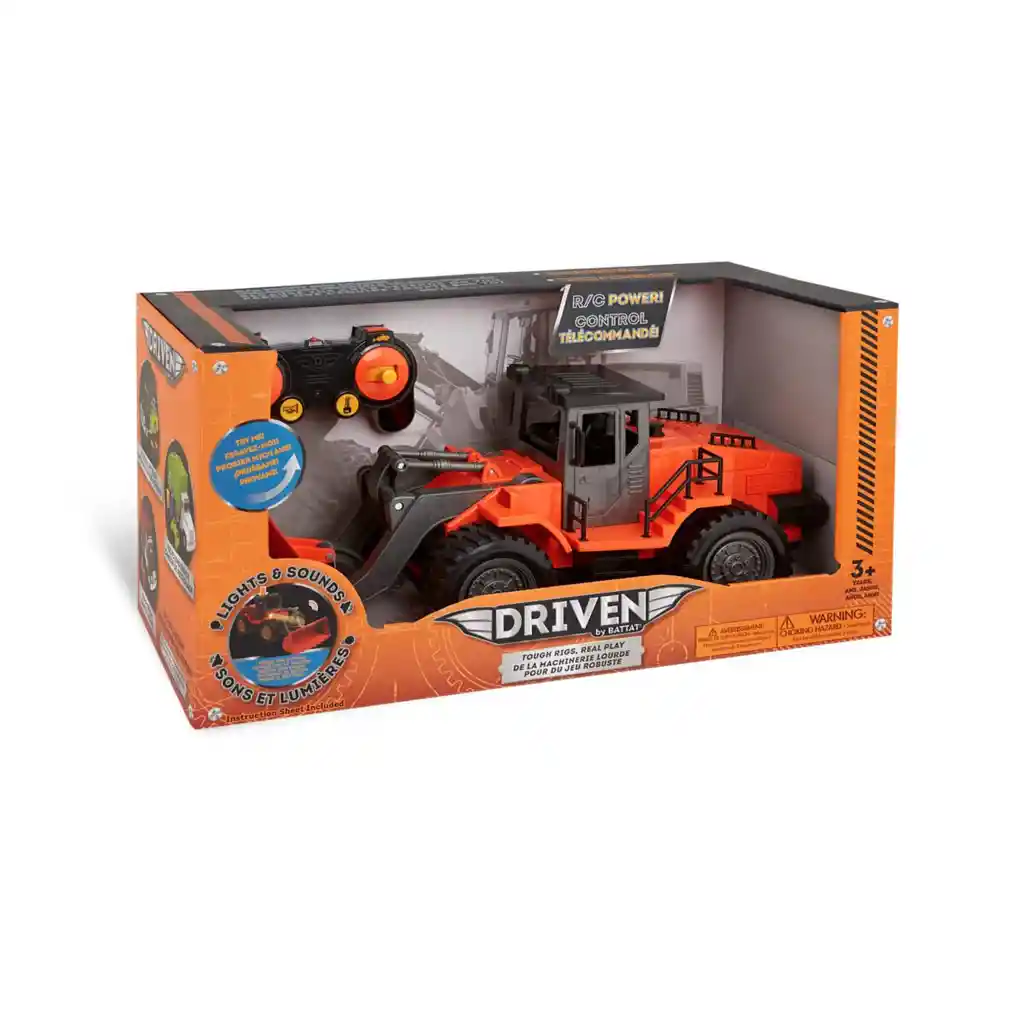 Cargador Frontal Retroexcavadora A Control Remoto Marca Driven