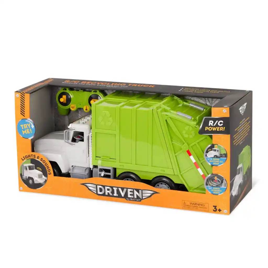 Camión De Basura A Control Remoto Marca Driven