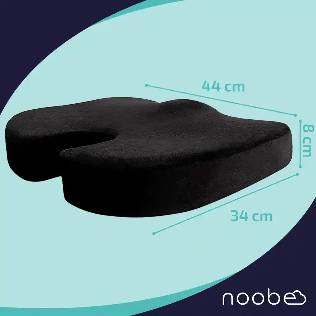 Cojin Viscoelastico Gel Memory Foam Noobe Asiento Forro