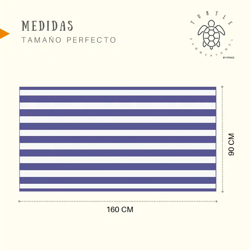 Toalla De Microfibra Secado Rapido Playa Viaje + Estuche