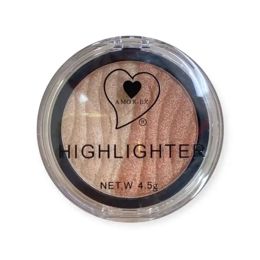 Polvo Compacto Bronceador Iluminadorn Amorex 03