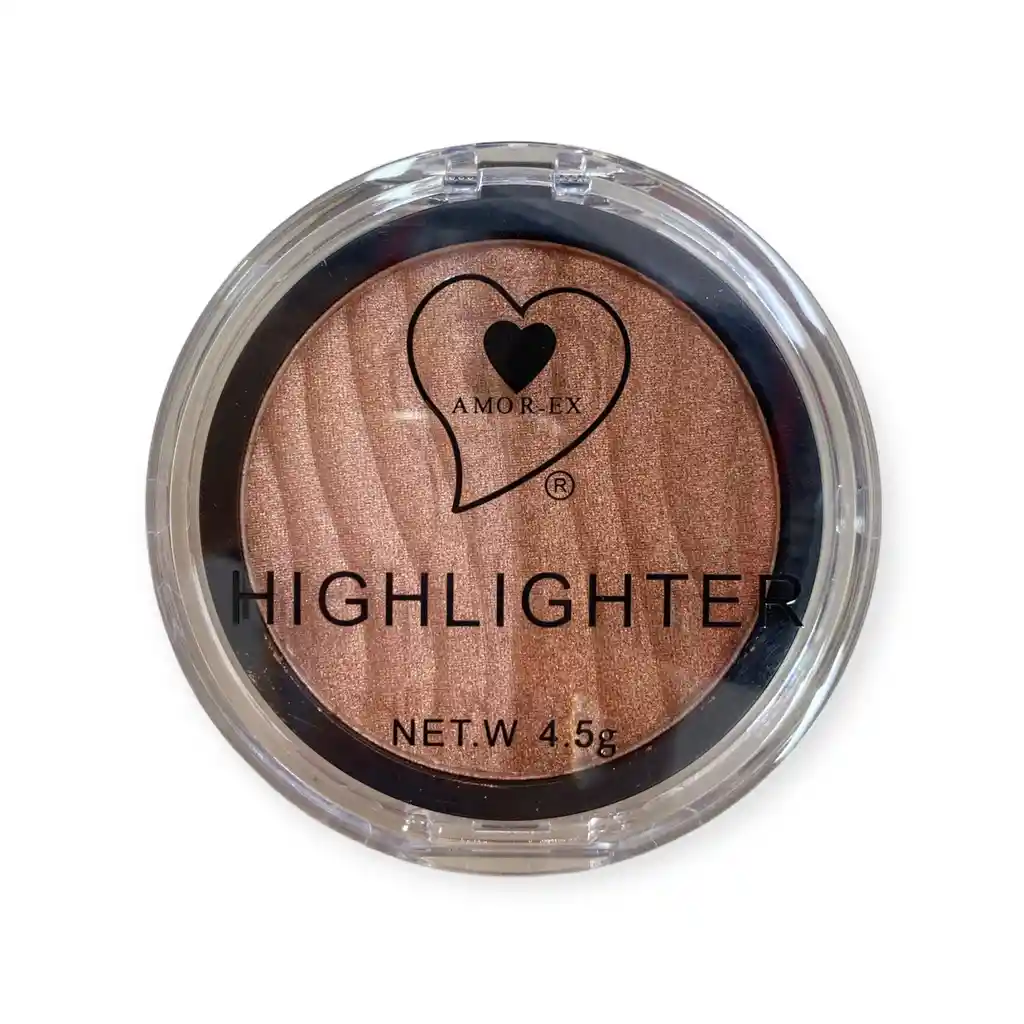 Polvo Compacto Bronceador Iluminadorn Amorex 02