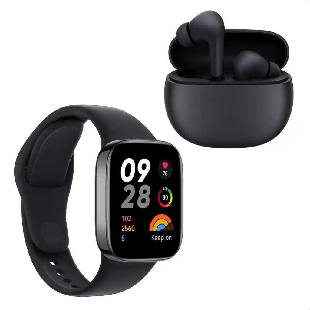 Xiaomi Redmi Watch 3 Active + Auriculares Redmi Buds 4 Active