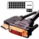 Cable Dvi -i A Hdmi (bidireccional) 1.8m /adaptador Dvi 24 + 1 A Hdmi