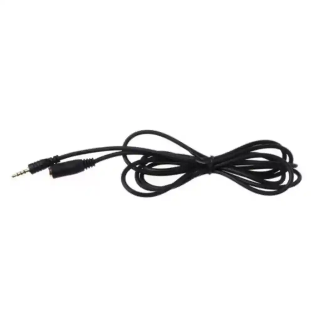 Cable Extension De Audio 3.5mm 3 Mts Punta Dorada