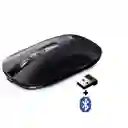 Mouse Inalambrico Dual Bluetooth Usb Recargable Para Mac Win