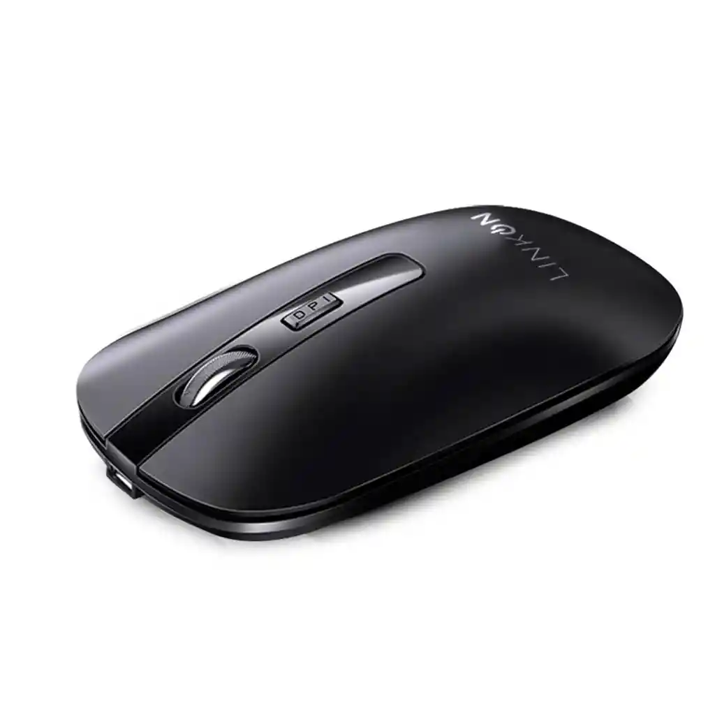 Mouse Inalambrico Dual Bluetooth Usb Recargable Para Mac Win