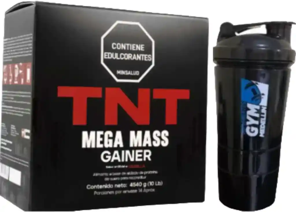 Tnt Mega Mass Gainer 10 Libras Proteina