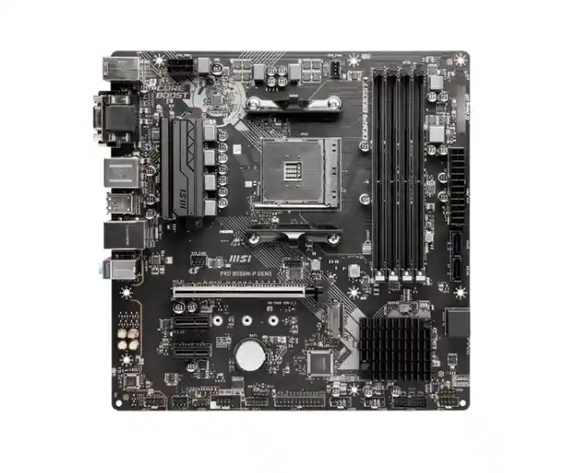 Board Msi Pro B550m - P Gen3 Am4 Ddr4 Ryzen