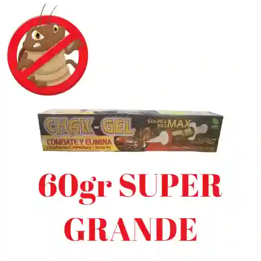 Chak Gel Mata Cucarachas 60grs